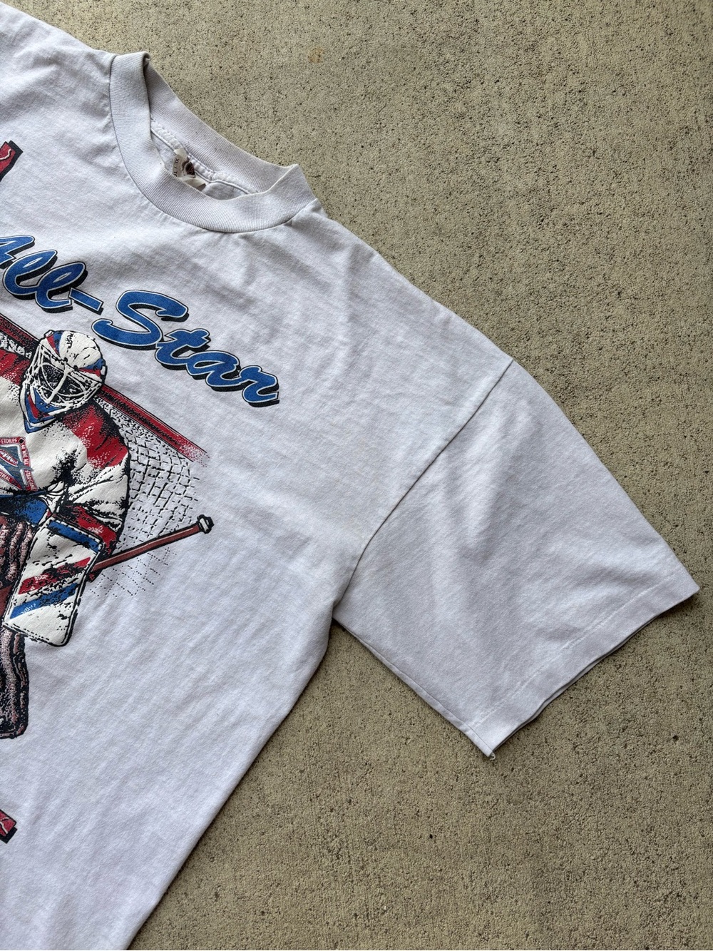 Vintage 1993 NHL All-Star Game Montreal Goalie T-Shirt - XL - Picture 3 of 5